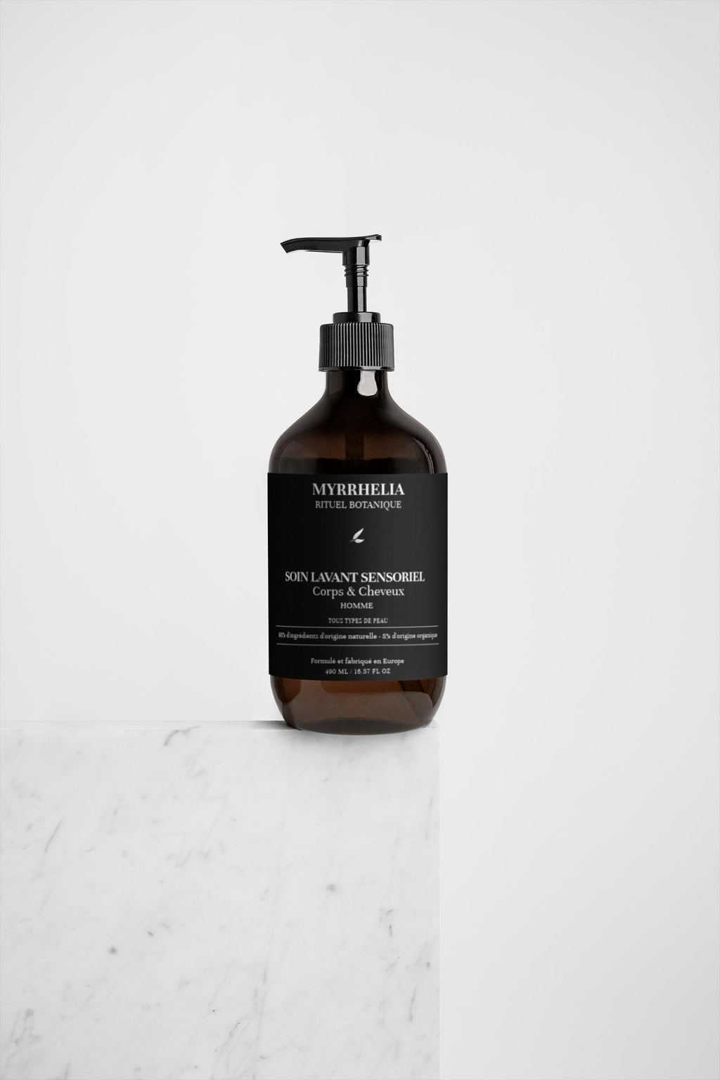 Soin lavant sensoriel corps & cheveux - Pour Homme 490ml