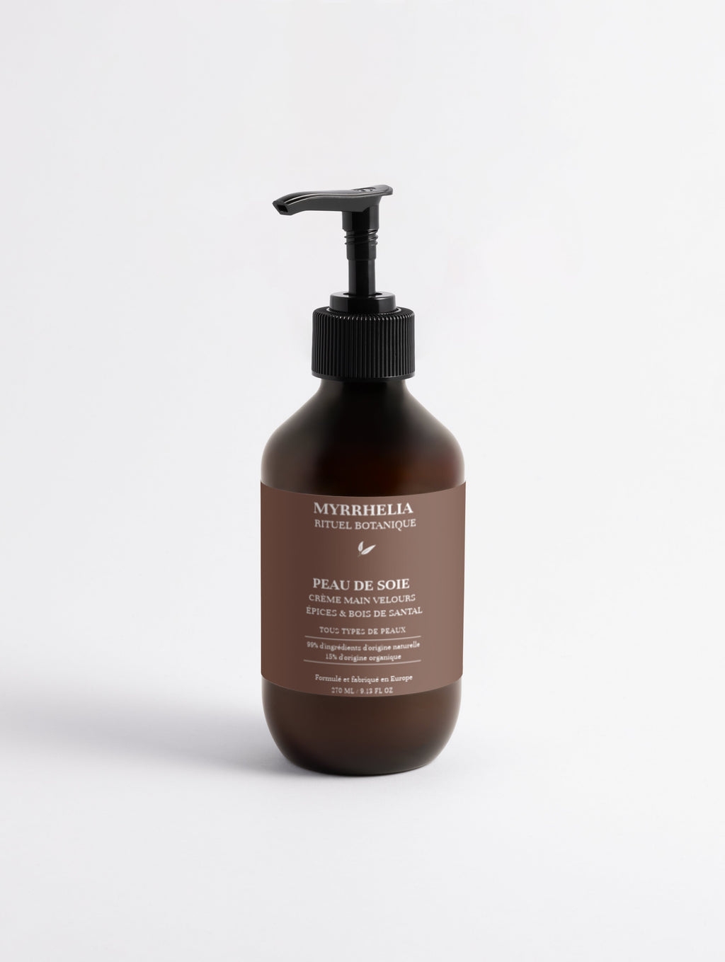 Peau de Soie – Crème Mains Velours Épices & Bois de Santal - 270ml