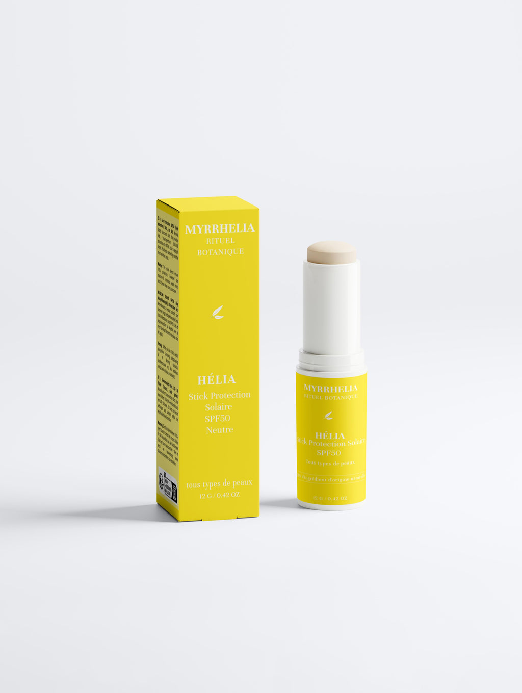 HÉLIA Stick Protection Solaire SPF50 – Unisexe