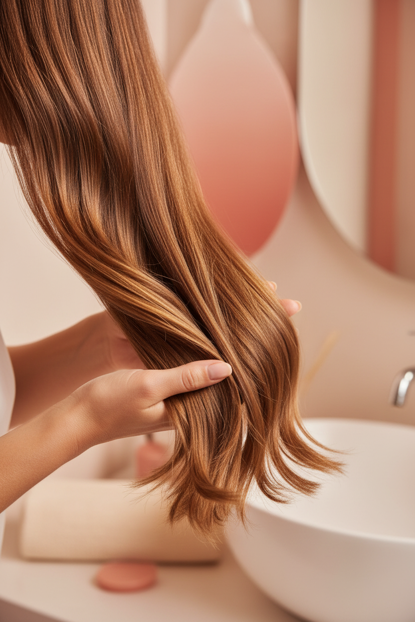 Voile de Kératine - Cheveux